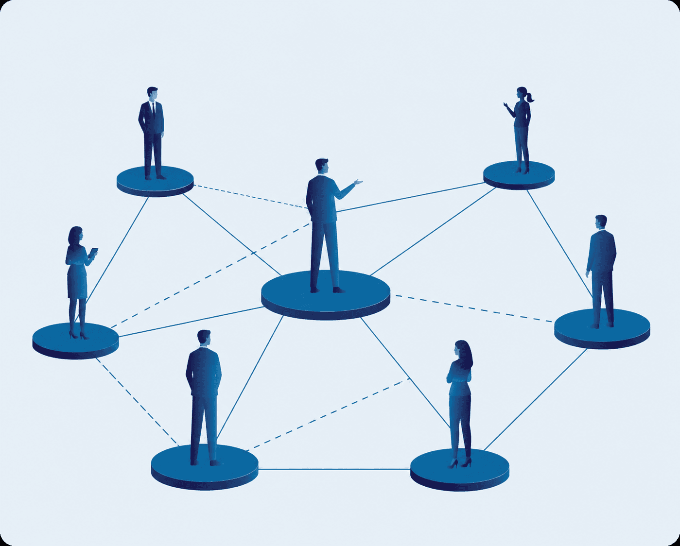 Connection & Networking illustration